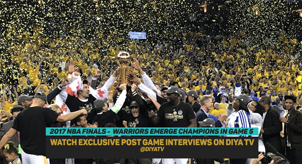 Warriors take the 2017 NBA Championship at home, 129-120 in Game 5
